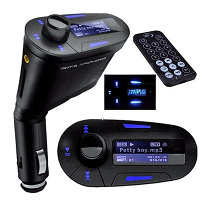 მანქანის აქსესუარები Hot 3 in 1 Wireless Bluetooth FM Transmitter MP3,MP4 Player Car Kit car Charger for iphone
